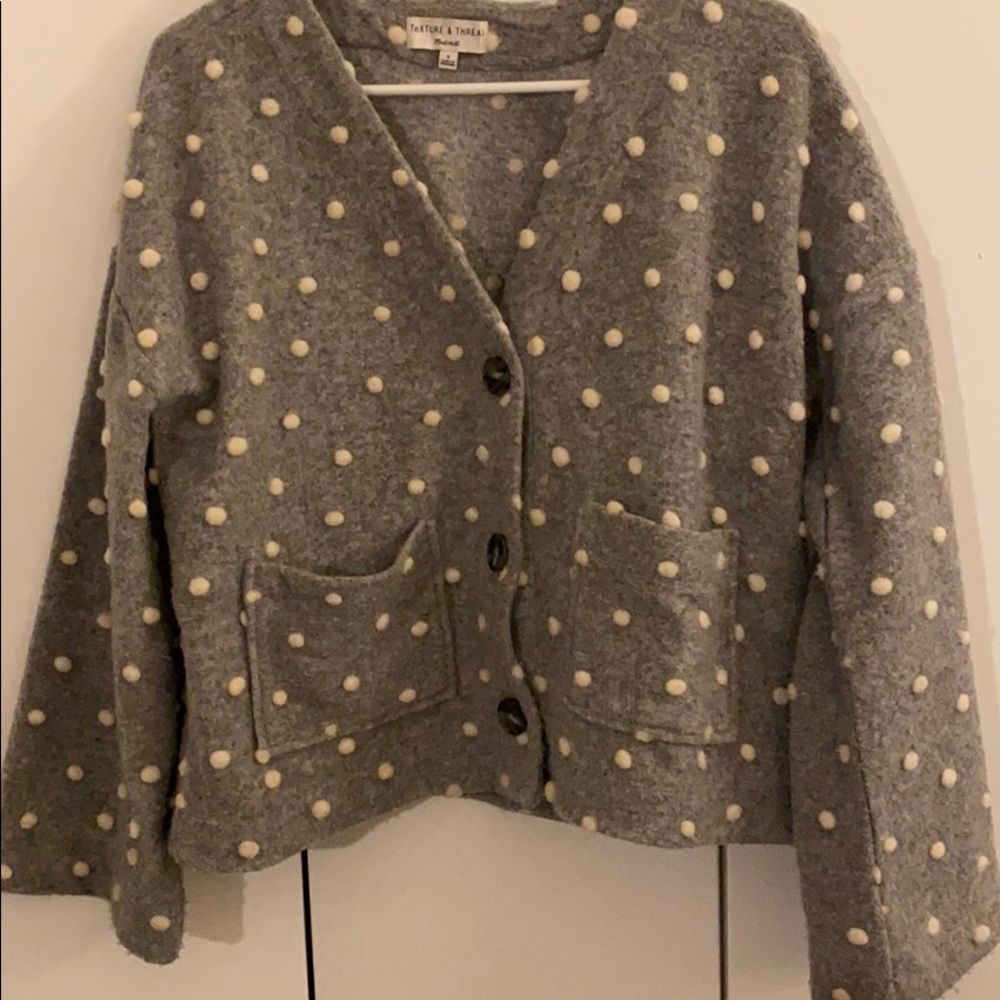 Madewell Pom Pom cardigan